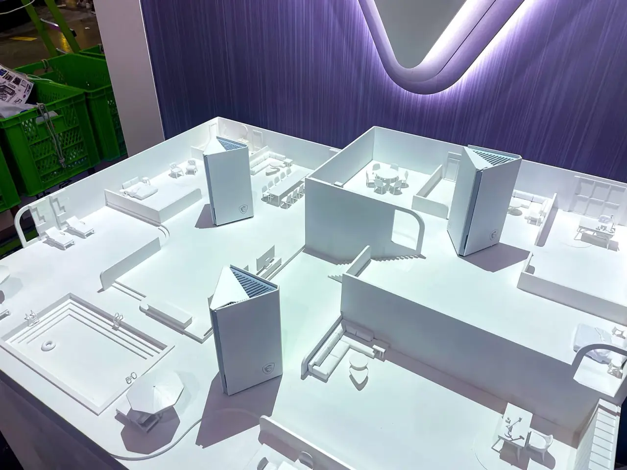 MSI | Wi-Fi Projection-Mapping Model, COMPUTEX 2023 — project photograph 6