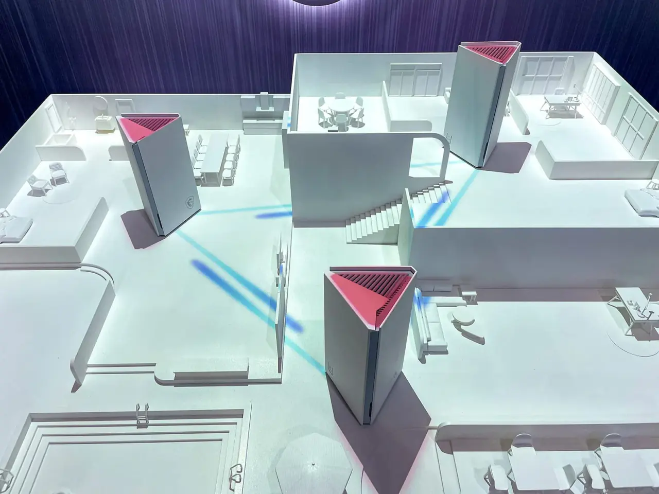 MSI | Wi-Fi Projection-Mapping Model, COMPUTEX 2023 — project photograph 7