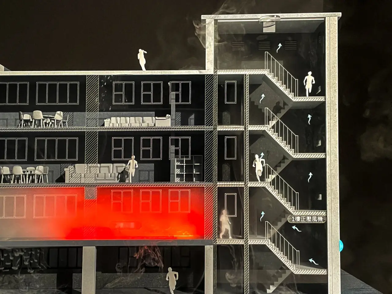 HURC | Stairwell Pressurization Interactive Model — project photograph 5