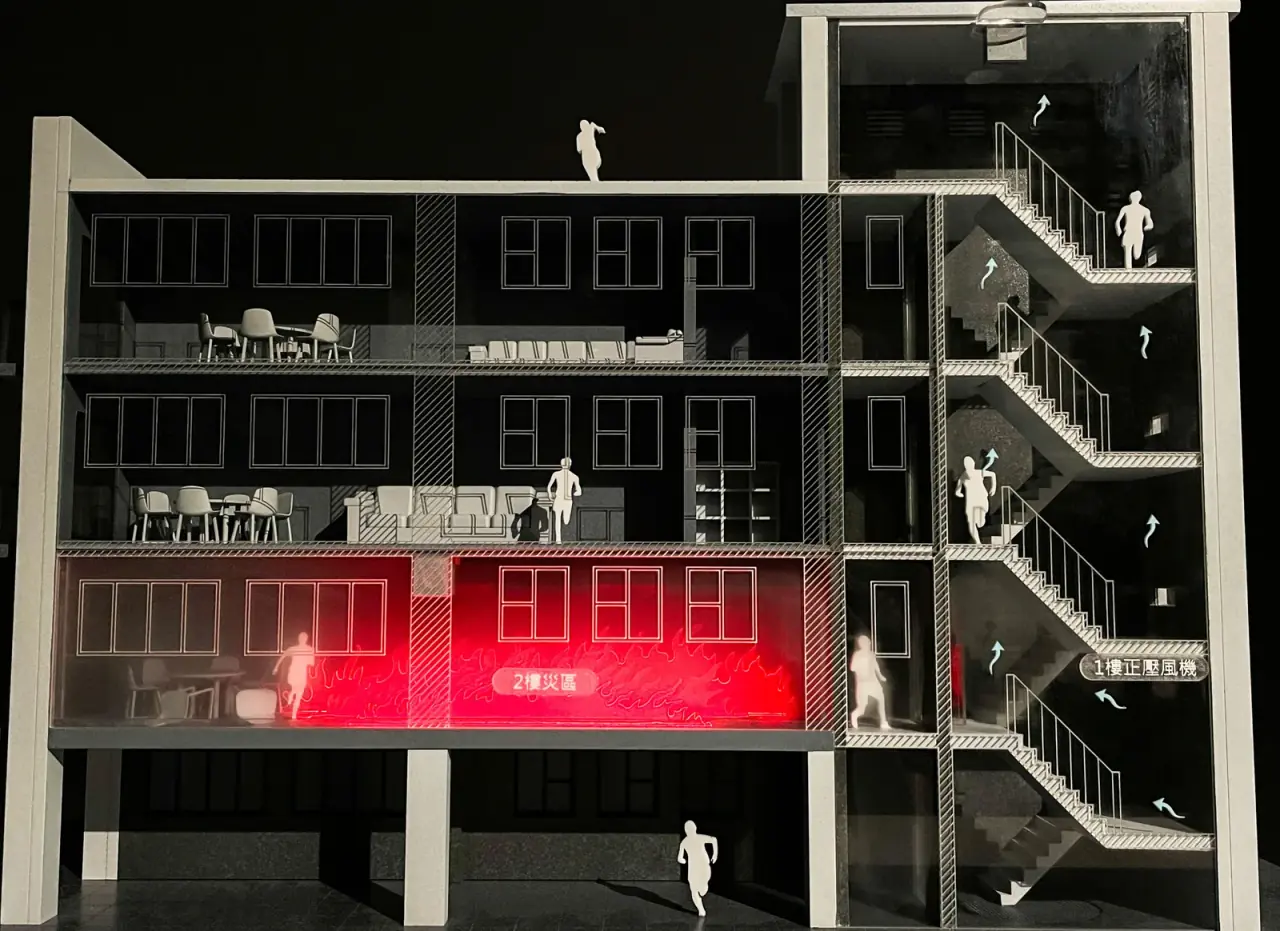 HURC | Stairwell Pressurization Interactive Model — project photograph 6