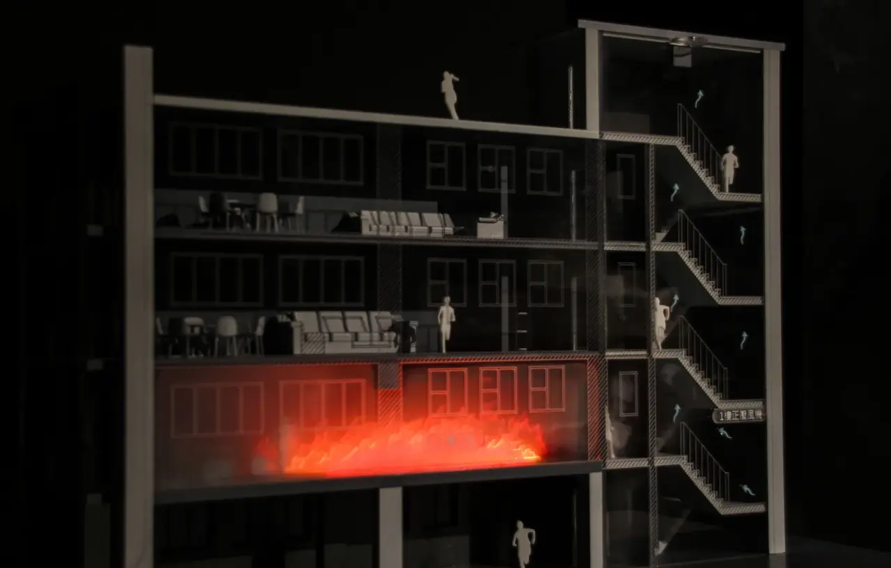 HURC | Stairwell Pressurization Interactive Model — project photograph 2