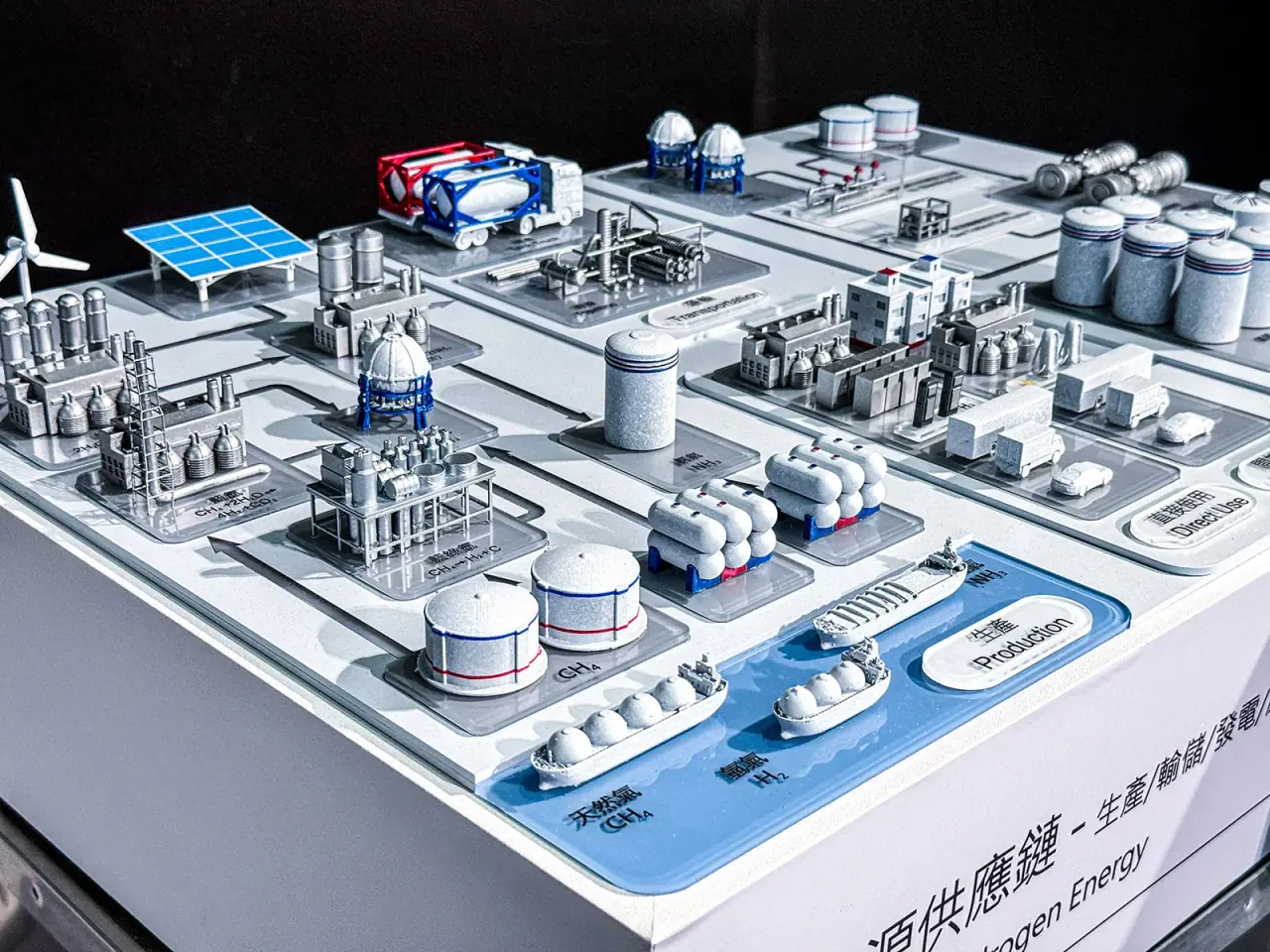 Taipower | Hydrogen and Ammonia Supply Chain Model — project photograph 7