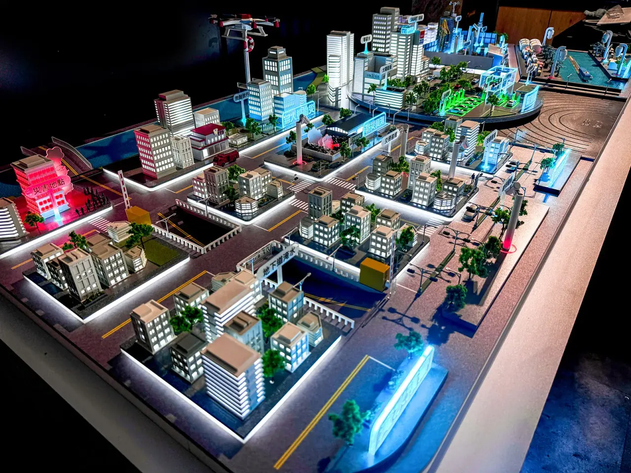 Taiwan Secom | AI Smart Campus Interactive Model, 2024 — project photograph 4