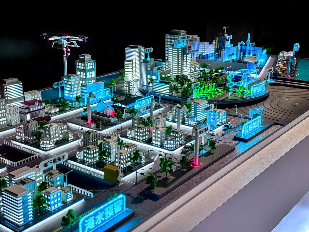 Taiwan Secom | AI Smart Campus Interactive Model, 2024 — project photograph 2