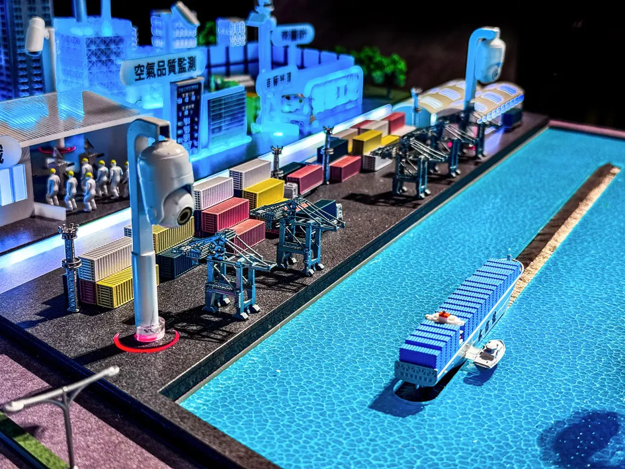 Taiwan Secom | AI Smart Campus Interactive Model, 2024 — project photograph 7
