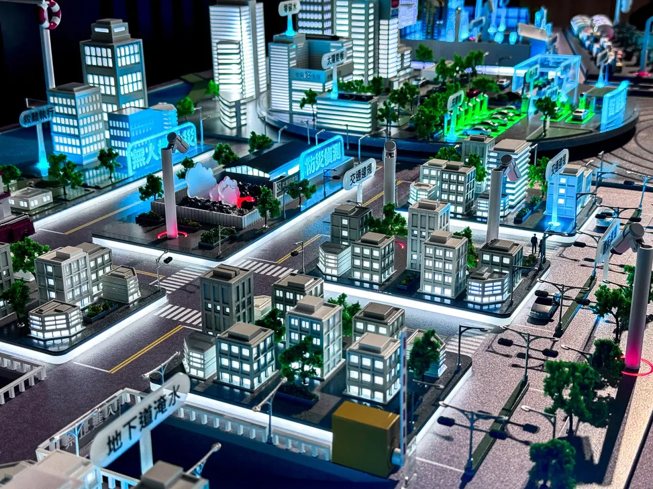 Taiwan Secom | AI Smart Campus Interactive Model, 2024 — project photograph 6