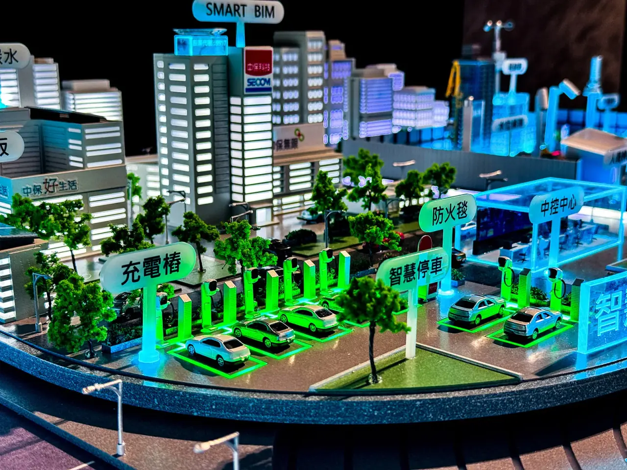 Taiwan Secom | AI Smart Campus Interactive Model, 2024 — project photograph 9
