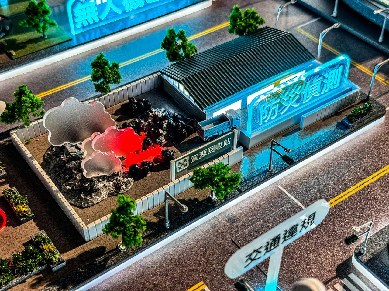 Taiwan Secom | AI Smart Campus Interactive Model, 2024 — project photograph 8