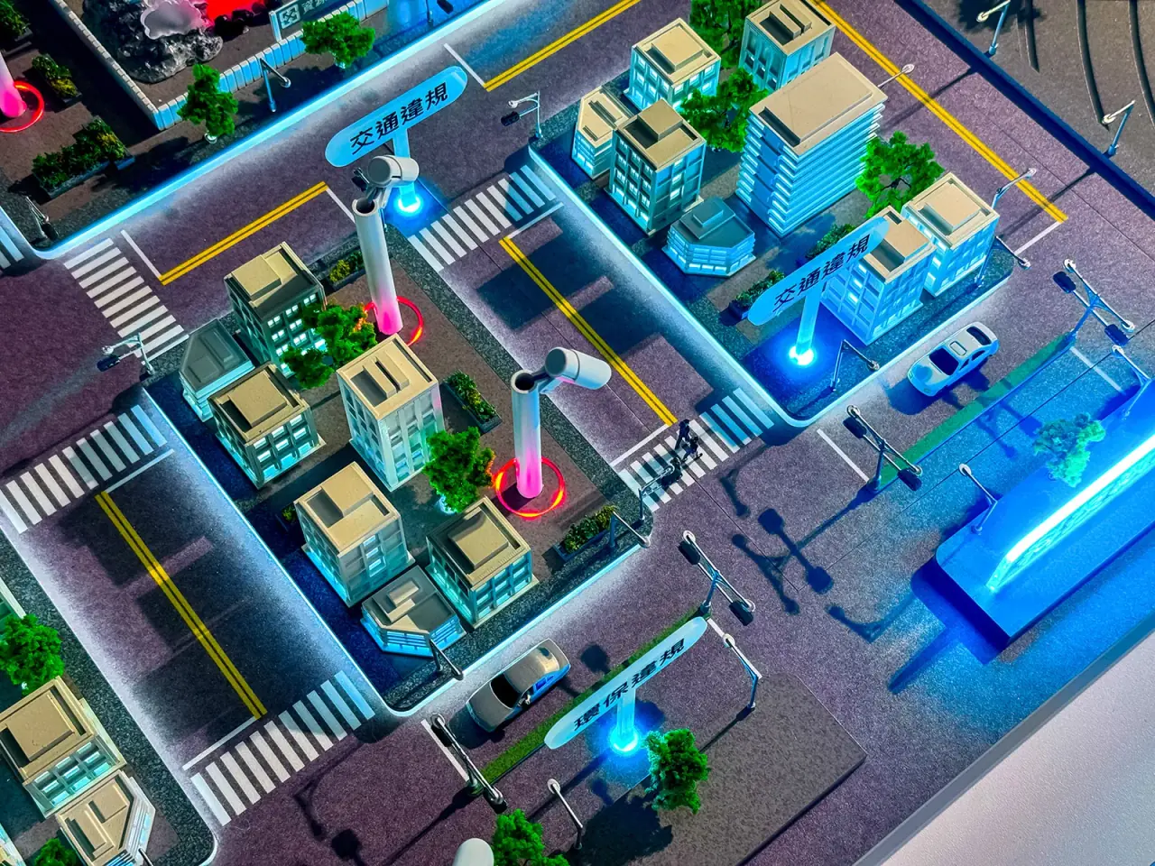 Taiwan Secom | AI Smart Campus Interactive Model, 2024 — project photograph 5