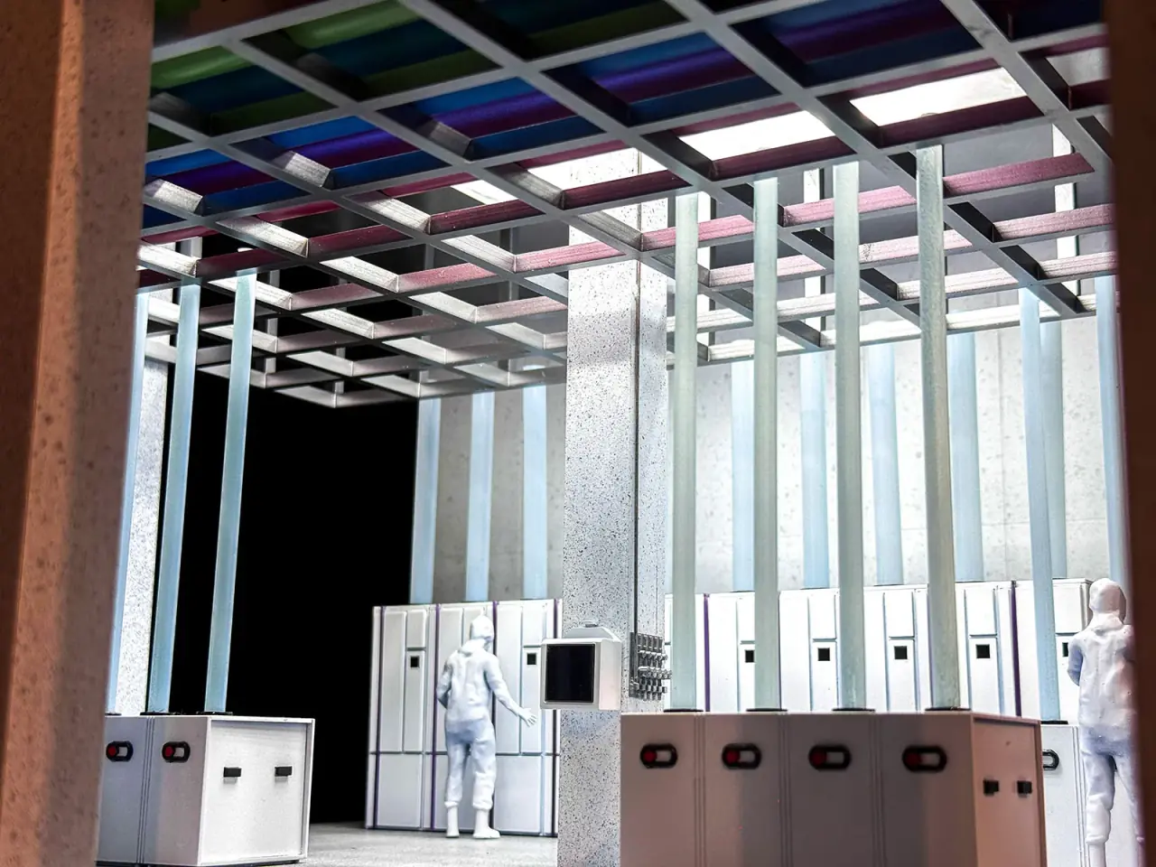 TSC | Three-Level Semiconductor Facility Model — project photograph 7