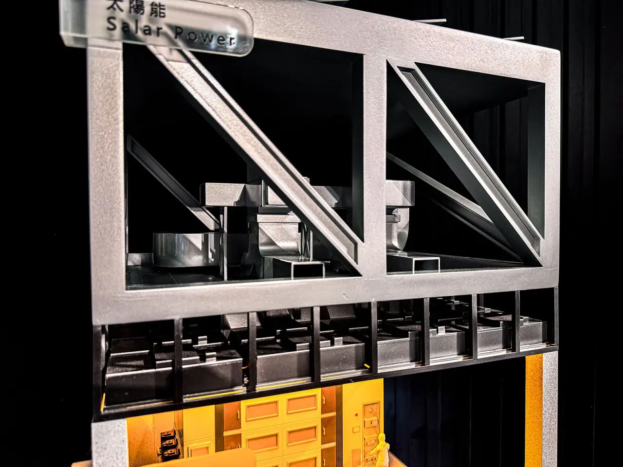 TSC | Three-Level Semiconductor Facility Model — project photograph 4