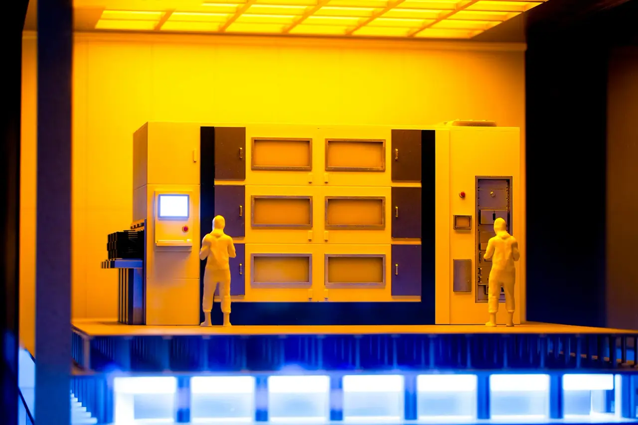 TSC | Three-Level Semiconductor Facility Model — project photograph 2