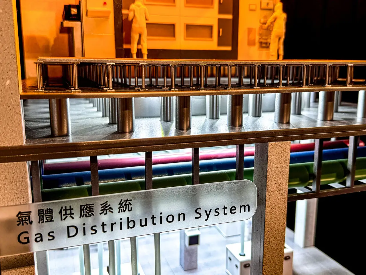 TSC | Three-Level Semiconductor Facility Model — project photograph 5