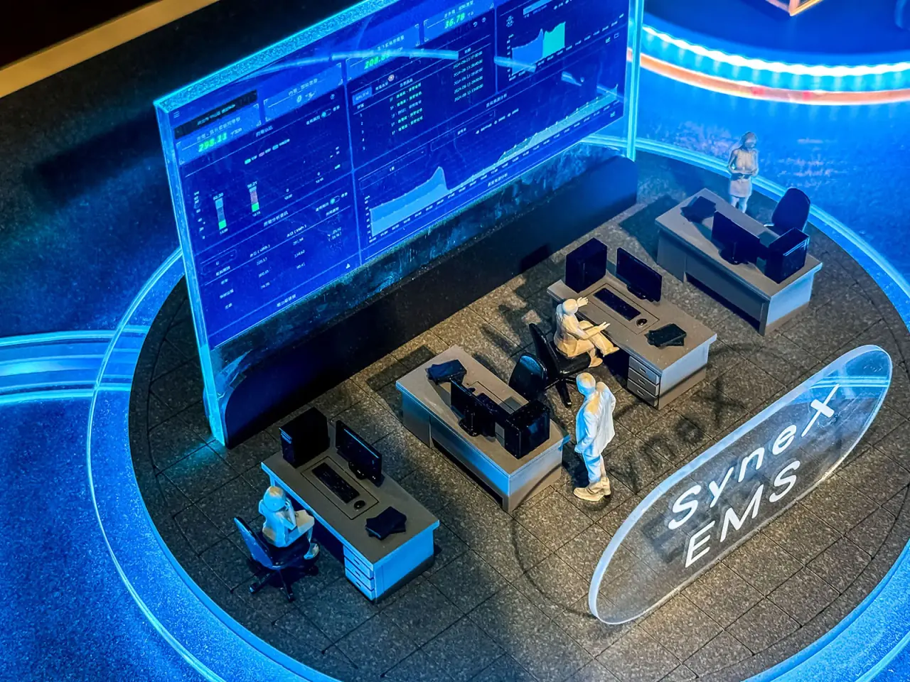 Hub Synergy | Interactive Energy Management System Model — project photograph 2