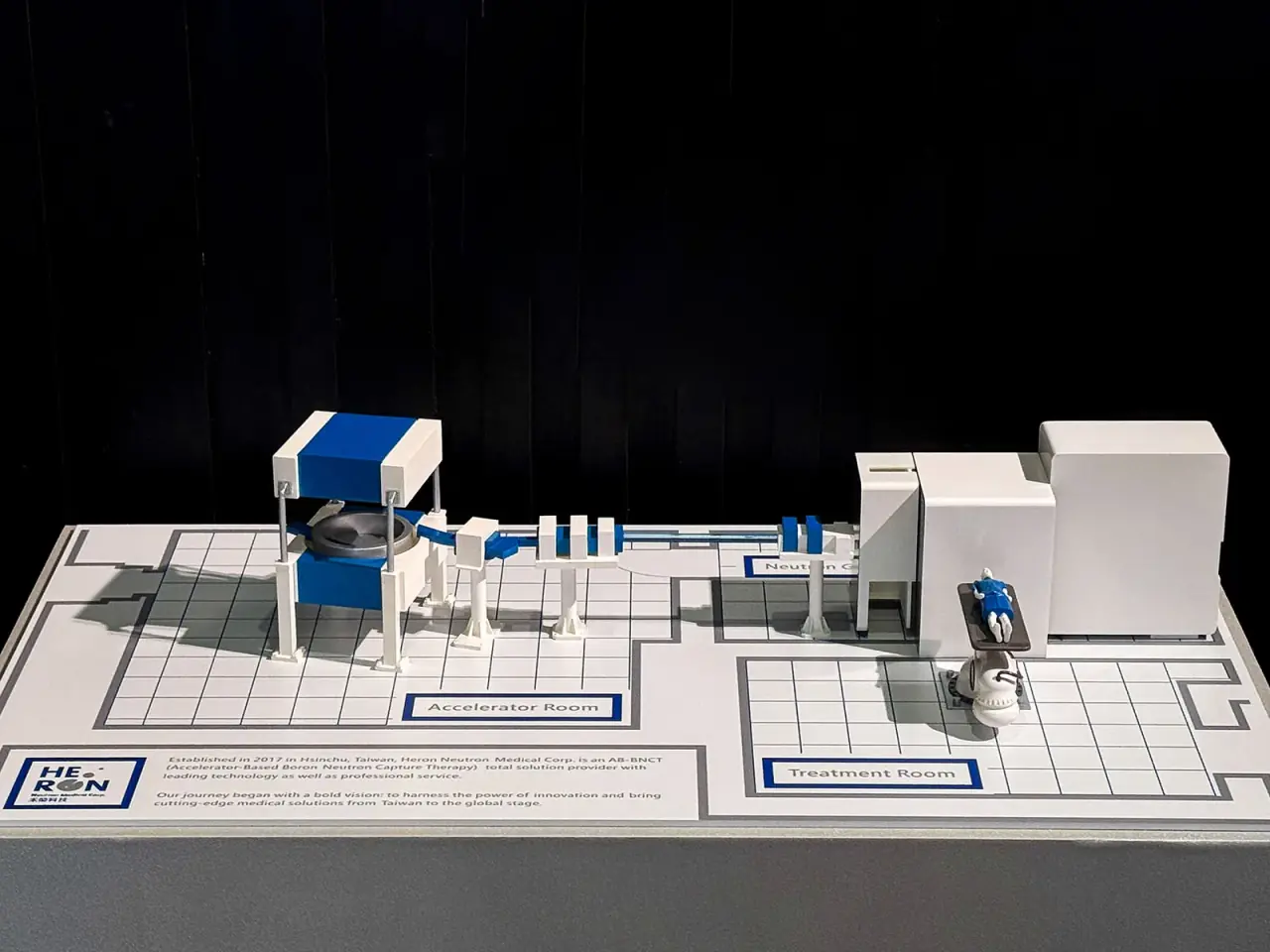 HNMC | Cancer Treatment Room Equipment Model — project photograph 1