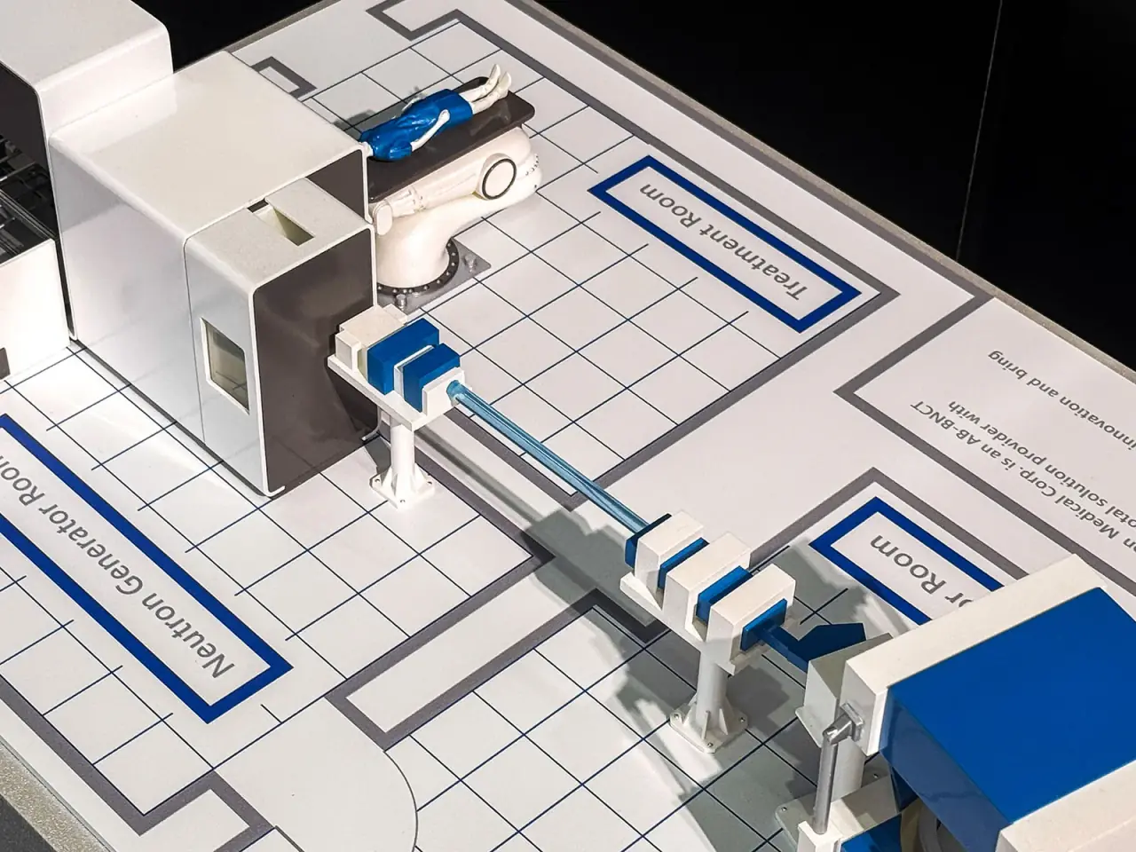 HNMC | Cancer Treatment Room Equipment Model — project photograph 2