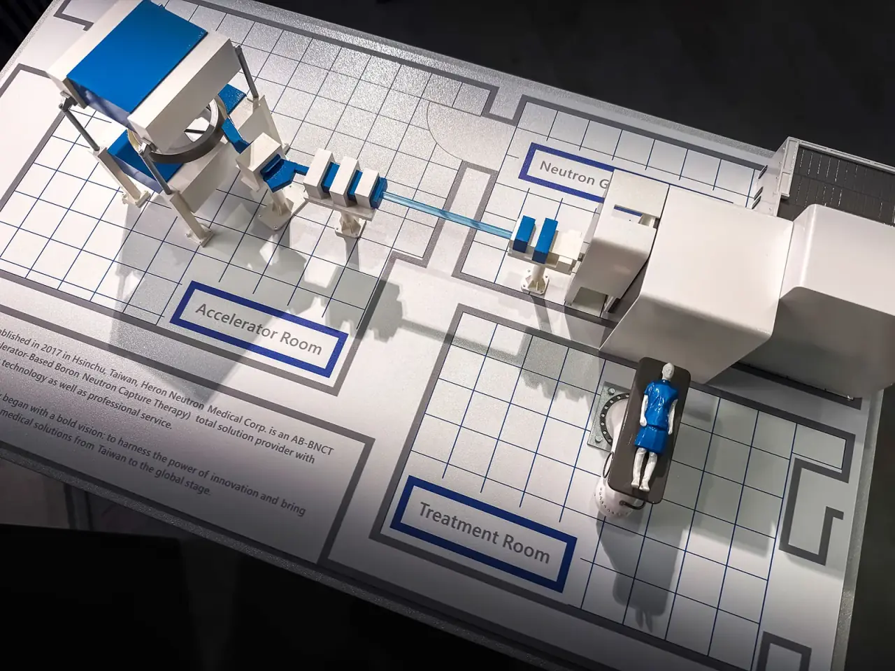 HNMC | Cancer Treatment Room Equipment Model — project photograph 6