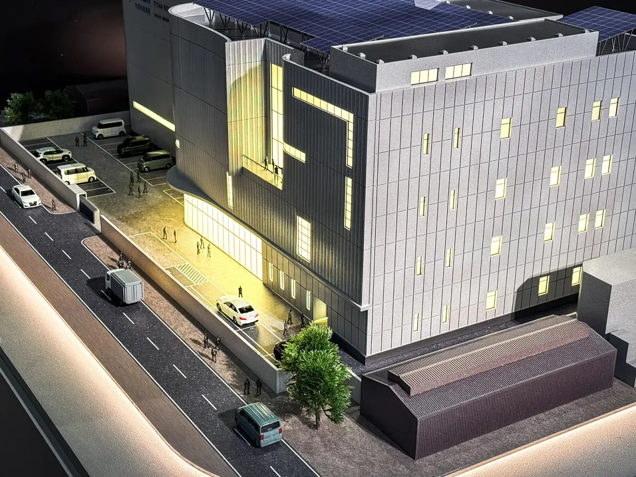 Titan Star International | Logistics Center Architectural Model — project photograph 10