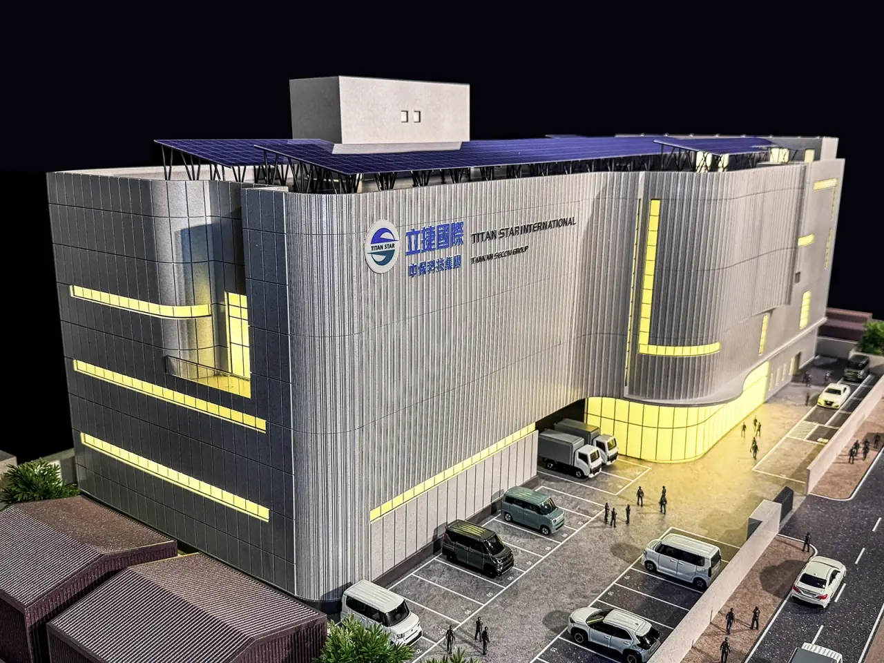 Titan Star International | Logistics Center Architectural Model — project photograph 9