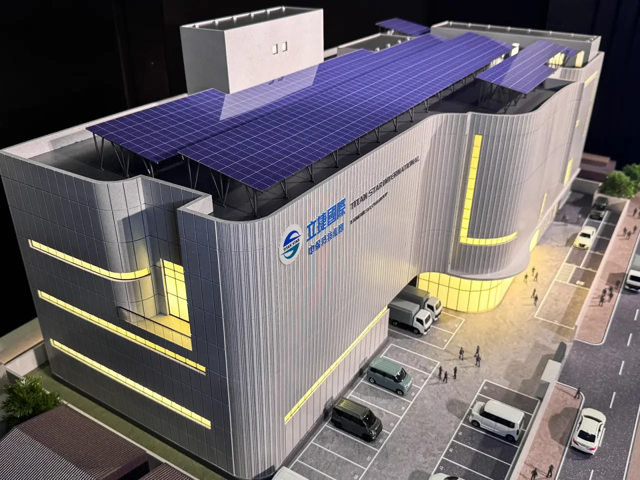 Titan Star International | Logistics Center Architectural Model — project photograph 8