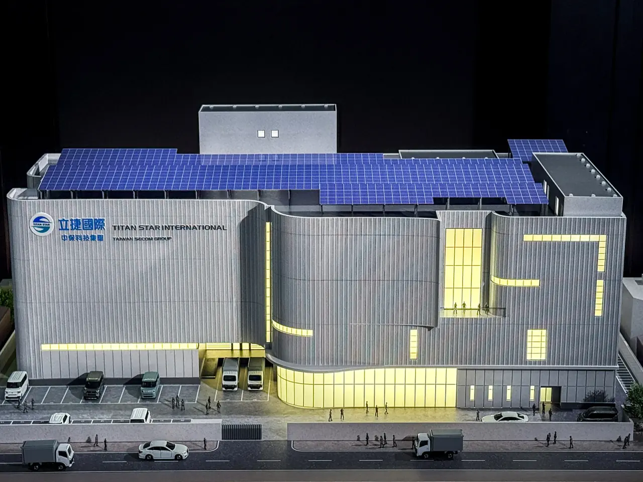 Titan Star International | Logistics Center Architectural Model — project photograph 2
