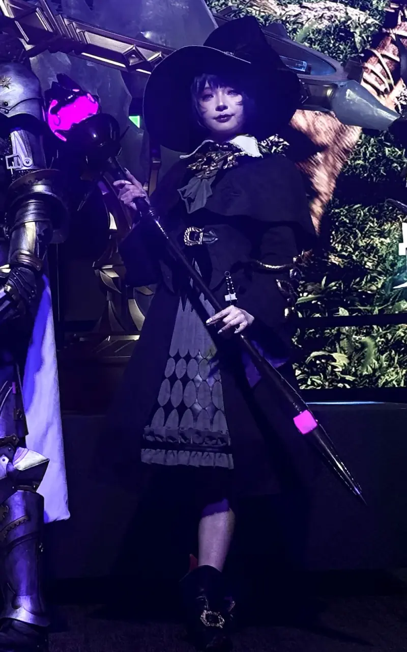 Final Fantasy XIV | Illuminated Star Staff Model — project photograph 3