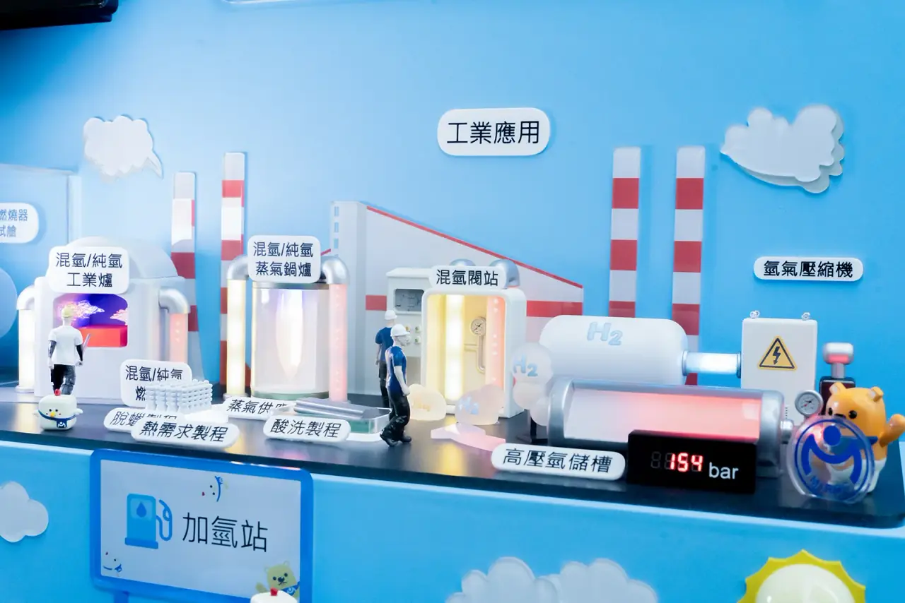 MIRDC | Hydrogen Utilization System Display — project photograph 4
