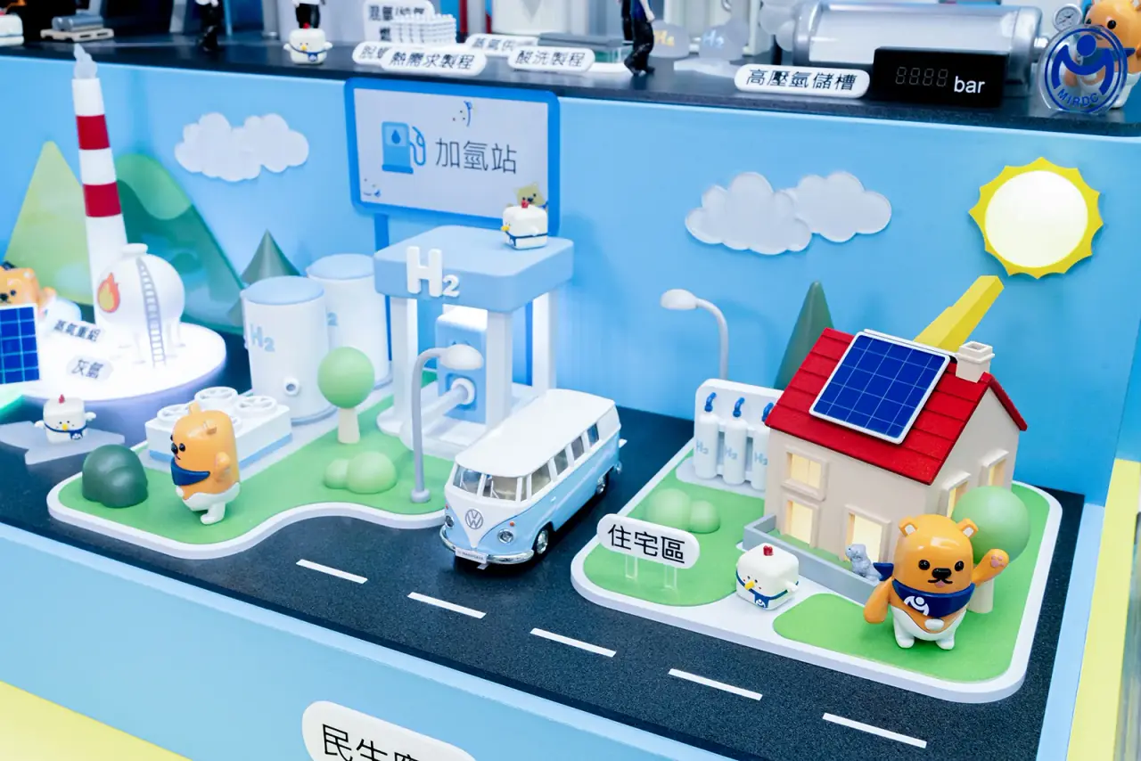 MIRDC | Hydrogen Utilization System Display — project photograph 2