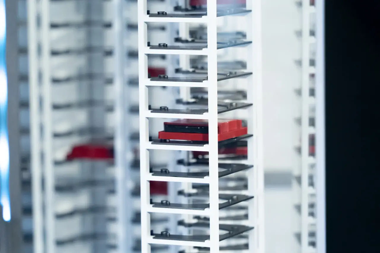 TSC | Automated Warehouse System Model — project photograph 6