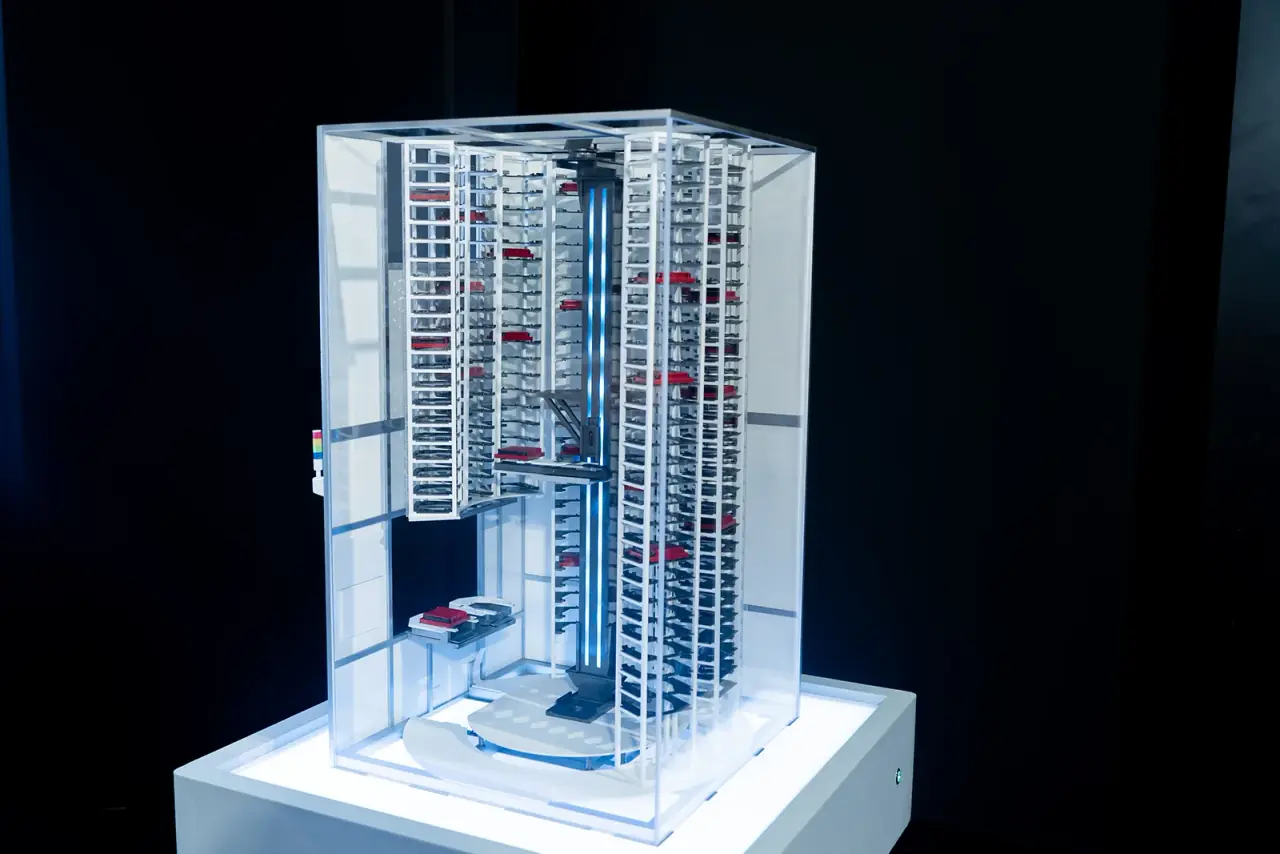 TSC | Automated Warehouse System Model — project photograph 3