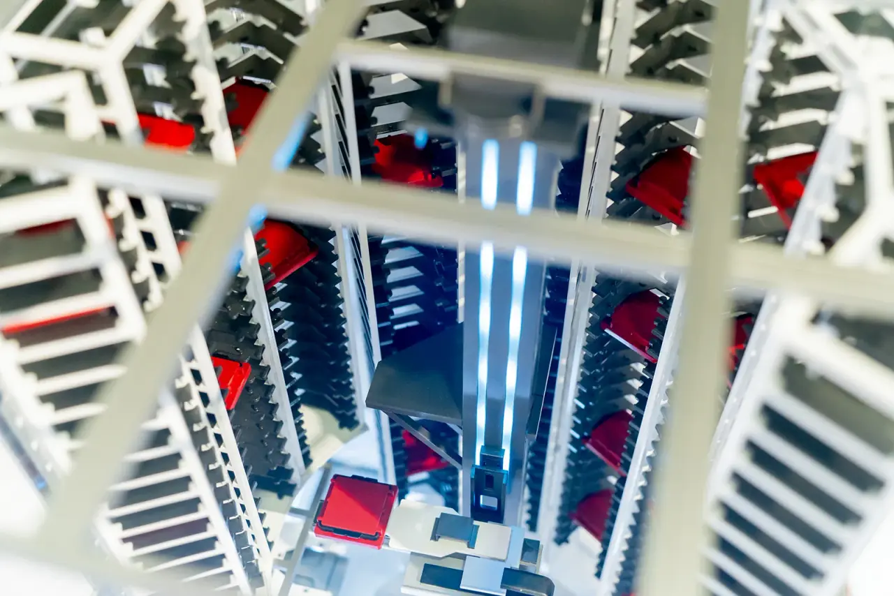 TSC | Automated Warehouse System Model — project photograph 9
