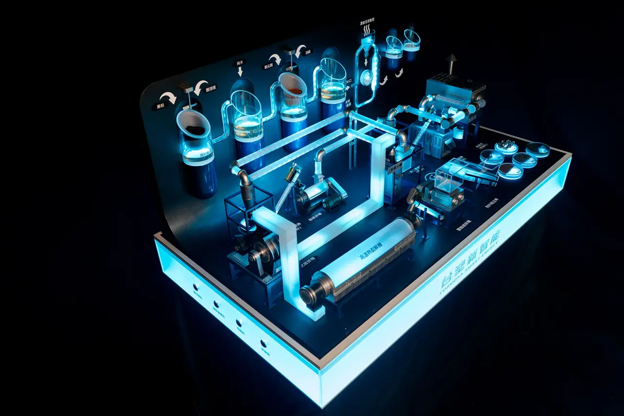 Formosa Smart EnergyTech | Lithium Iron Phosphate Battery Recycling Model — project photograph 2
