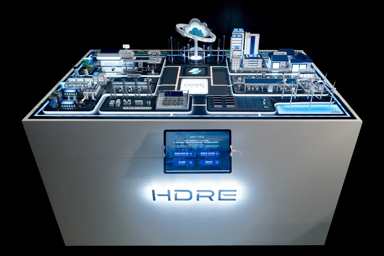 STAR TRADE | Interactive Virtual Power Plant Model — project photograph 2