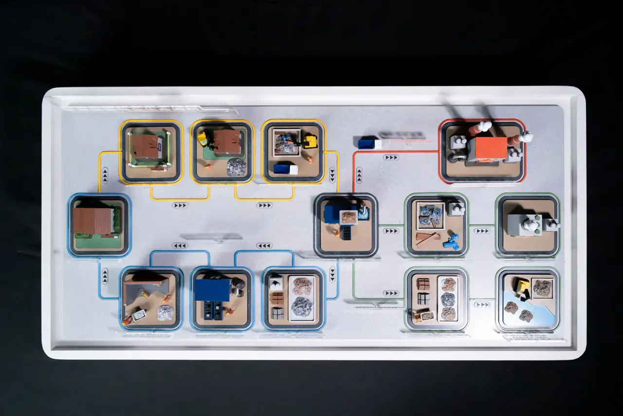 Construction Waste | A Full-Life-Cycle Display Model — project photograph 10
