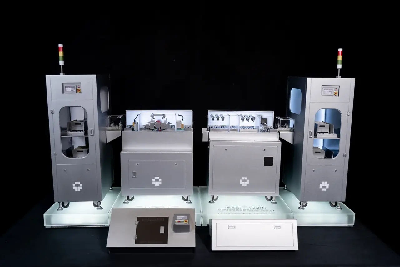 Cosei Technology | HGT Series Interactive Brushing Machine Model — project photograph 8