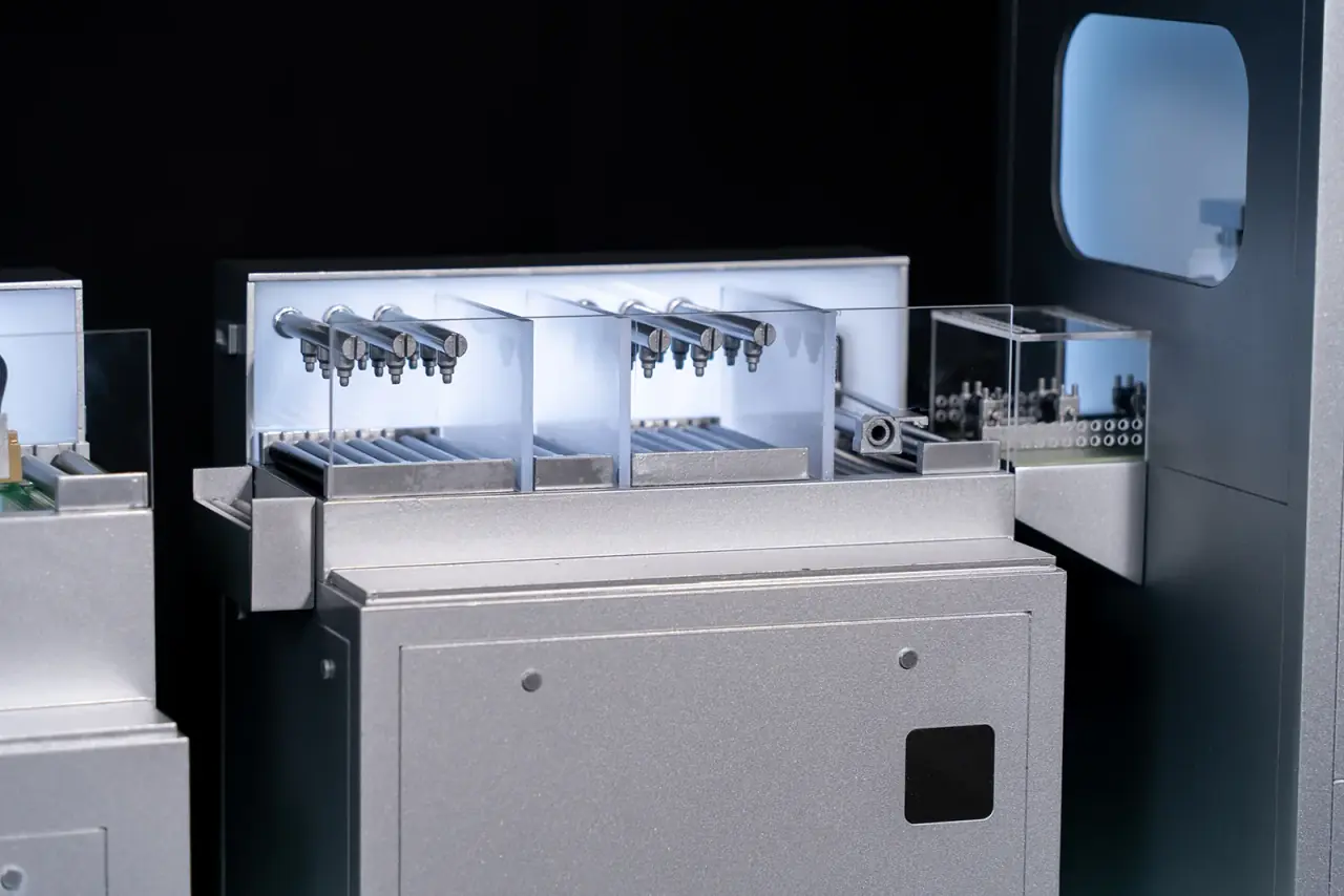 Cosei Technology | HGT Series Interactive Brushing Machine Model — project photograph 4