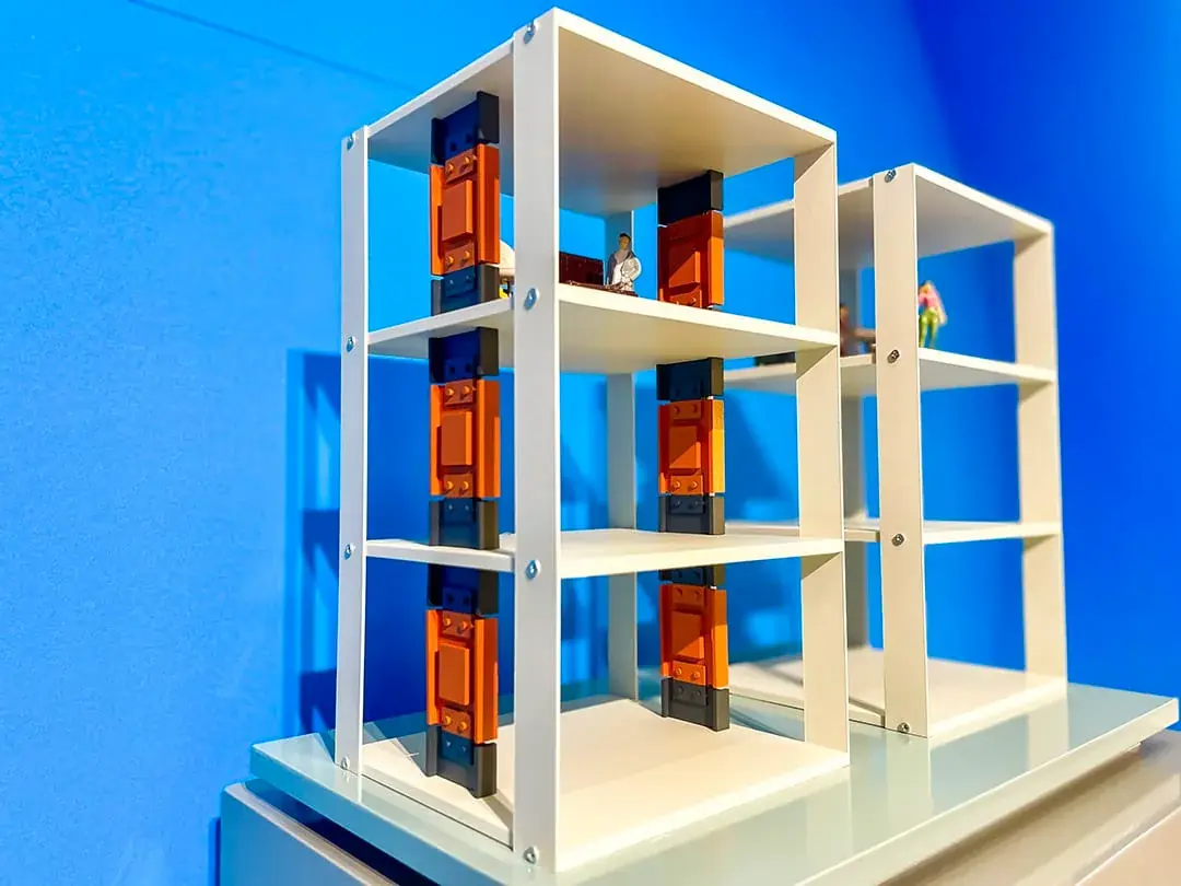 Japanese Seismic Damper | Comparative Interactive Models — project photograph 2