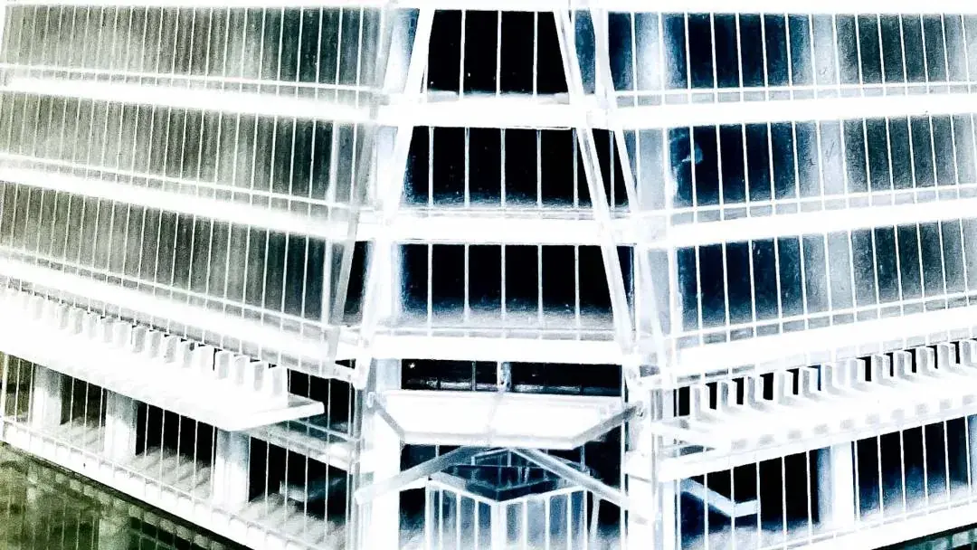 1:300 Architectural Model | Layered Transparency
