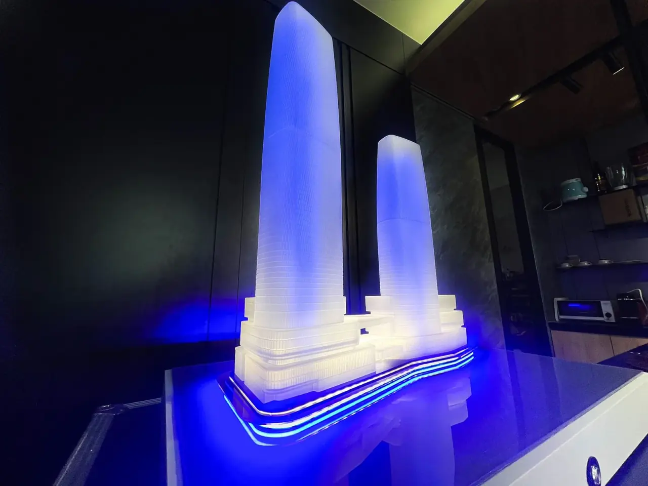 Taipei Twin Towers | Groundbreaking Ceremony Model — project photograph 1
