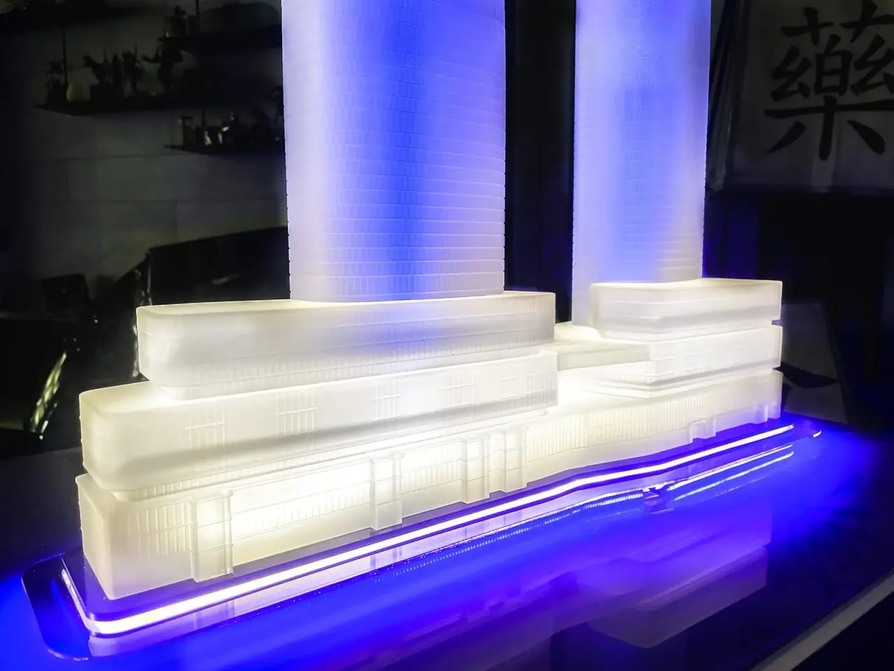 Taipei Twin Towers | Groundbreaking Ceremony Model — project photograph 3