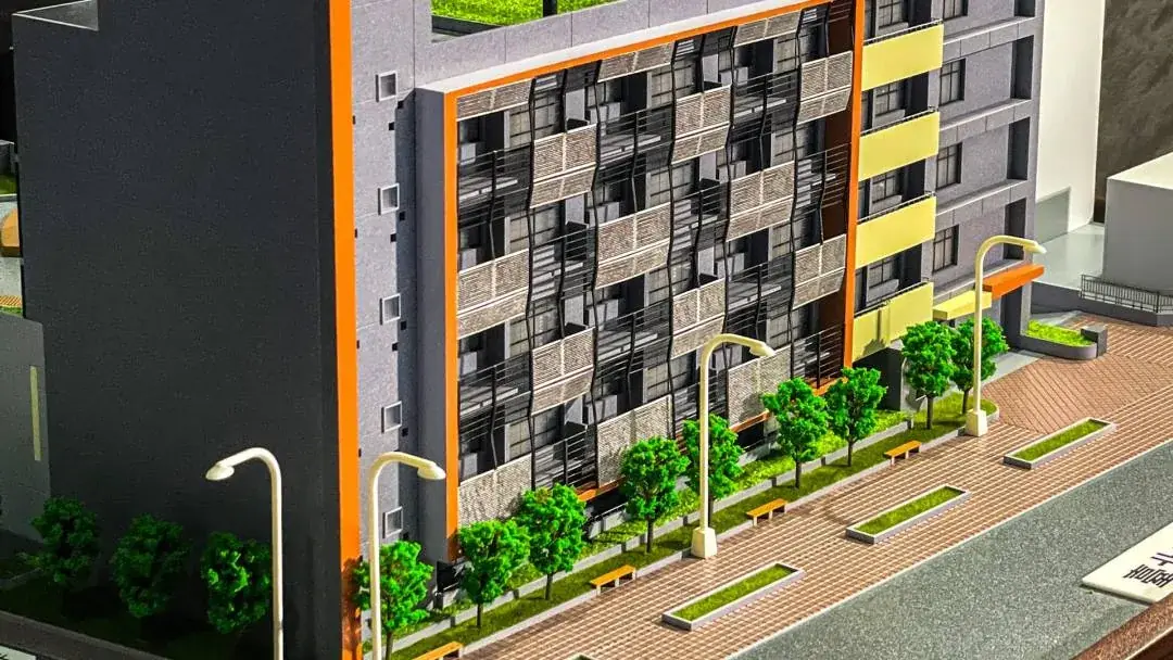 Nangang High School | New Construction Architectural Model